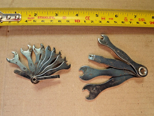 Vintage magneto spanners - vintage,