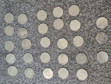 28 Circulated Olympic 50ps