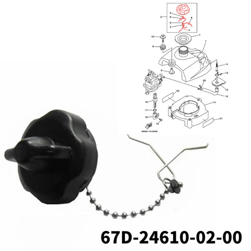 Fuel tank cap for - cap, yamaha