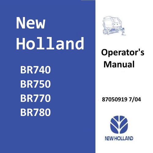 New holland br740 - new, br770