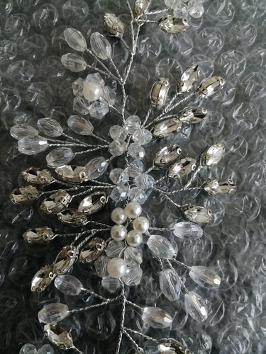 Bridal hair vine - bridal,