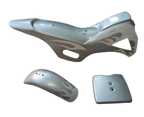 Fairing set silver mini cross - silver,