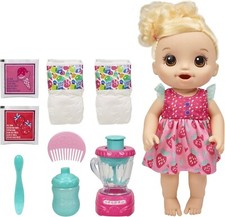 Baby Alive Blond Hair Baby Doll Magical Set for Kids 3 and Up