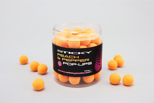 Sticky baits peach - sticky, pepper
