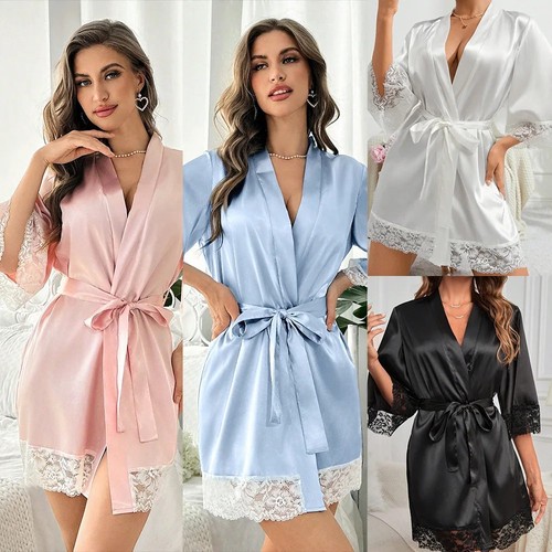 Women satin silk lace - satin,
