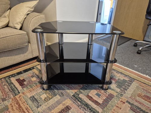 Classic 60cm black glass - black, tv