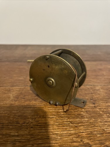 Vintage brass fly - fly, reel