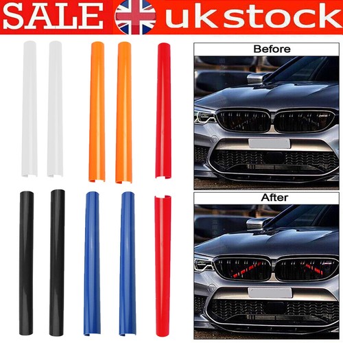 Front grille trim strips cover - grille,