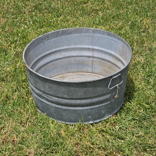 Vintage galvanized steel - vintage,