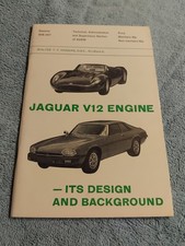 Jaguar V12 Engine Its Design