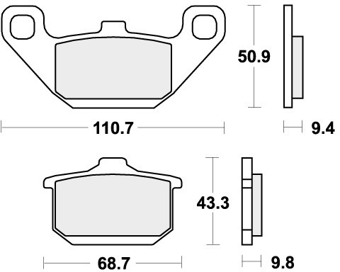 Sbs brake pads - sbs,