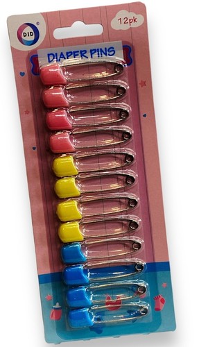 Baby diaper pins - pins, nappy