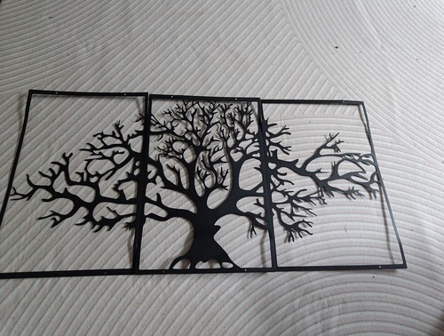Tree wall black silhouette3 - black,