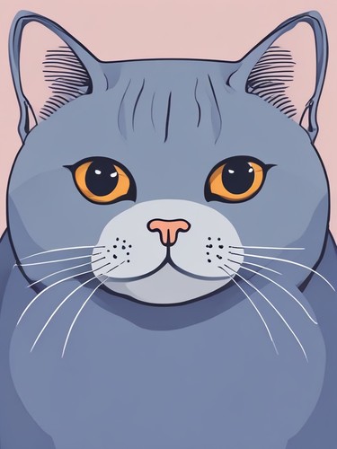 British shorthair whimsical - shorthair,