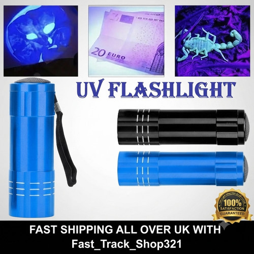 Black light torch ultra - black,