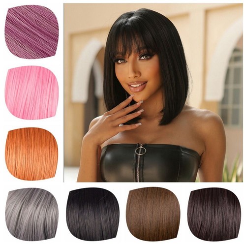 Womens short straight bob - short,