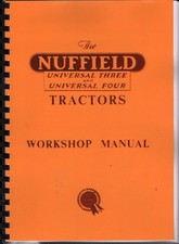Nuffield Universal Three and Universal Four Tractor Workshop Manual