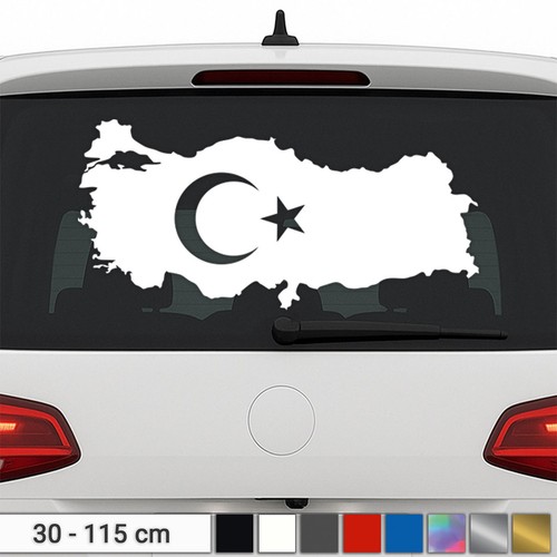 Turkey sticker coat arms - coat,