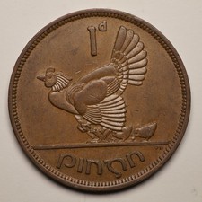 Ireland Coin Old Irish Penny