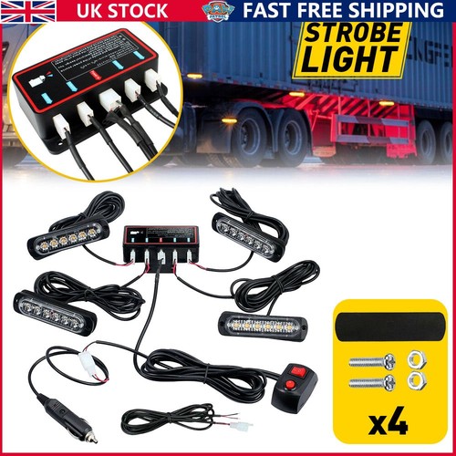 Led amber recovery strobe - amber,