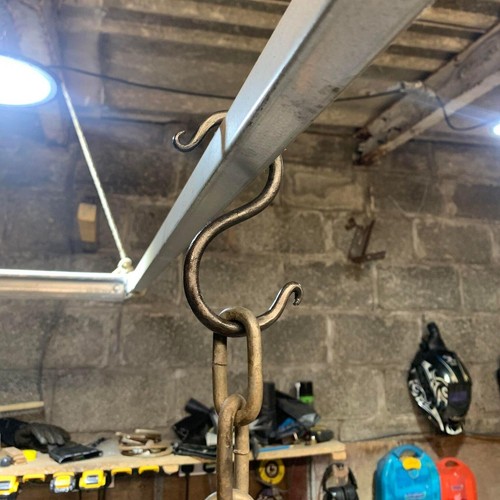 Hand forged steel - 's', hooks