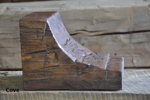Pair corbels cove style - corbels,