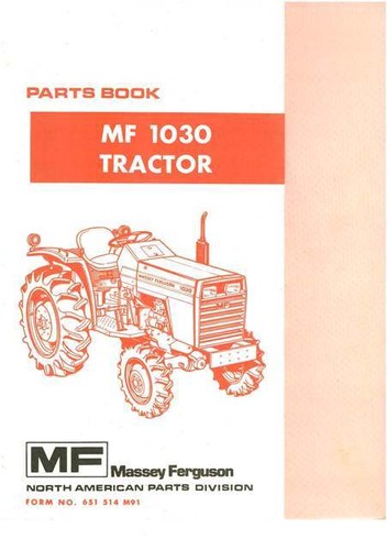 Massey ferguson tractor 1030 - massey,