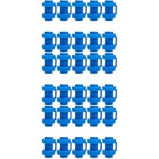  Set of 3 Replacement Trampoline Parts Pole Caps Plum Protective Cover Toppers