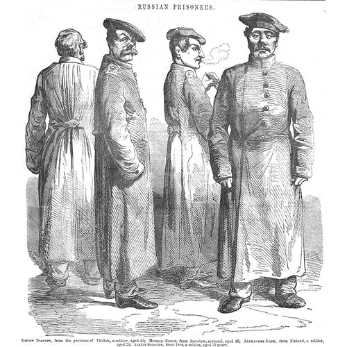 Crimean war russian prisoners - war,