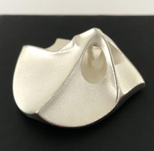 Lapponia Bjorn Weckstrom Sterling Silver Labyrinth Brooch Architectural Modern