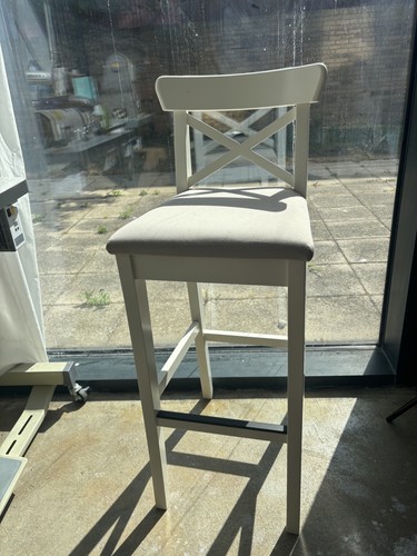 High bar wooden stool - bar,
