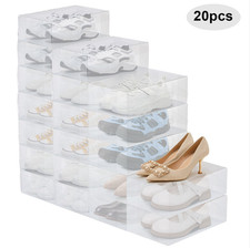10/20 Pack Shoe Storage Boxes