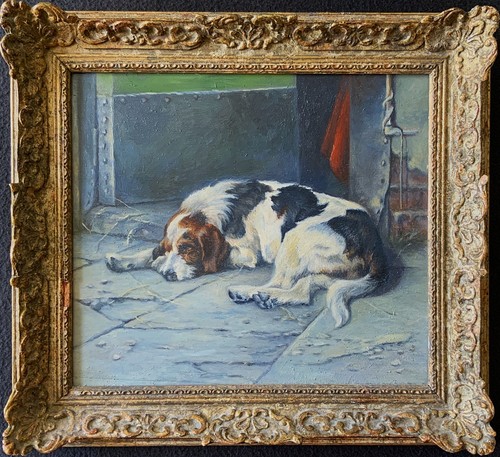 Superb oil portrait painting - superb,
