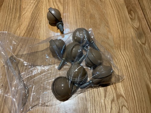 Vintage ball castors - vintage, retro