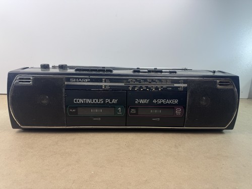 Sharp 268e stereo radio - wq-268e,