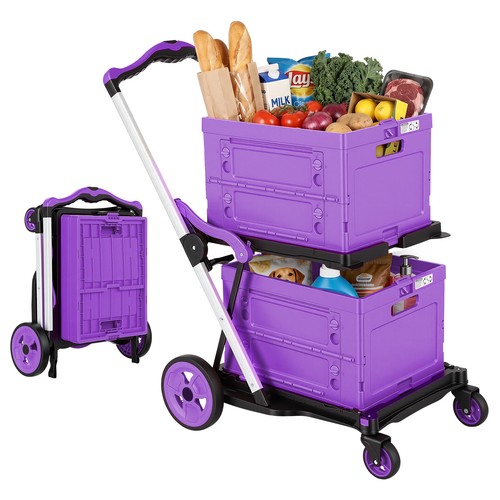 Foldable utility shopping cart - utility,