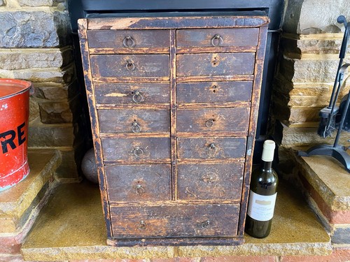 Bank drawers apothecary - drawers,,