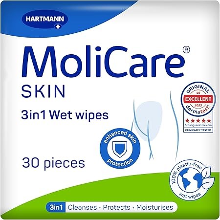 Molicare skin 3in1 - molicare, wipes