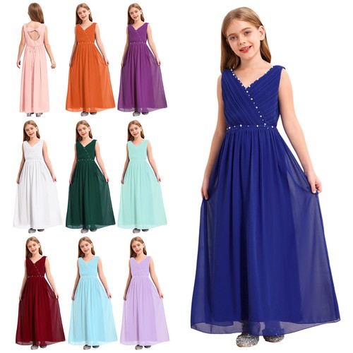 Flower girls elegant dress - flower,