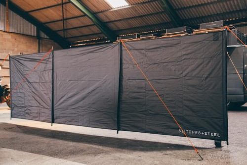Stitches steel windbreak - steel, one