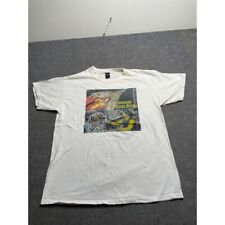 10 Deep  LONE RANGER Badda Dan Dem LP Graphic T-Shirt Astronaut Rocket Ship L