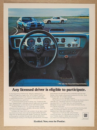 1970 pontiac firebird trans - pontiac, am