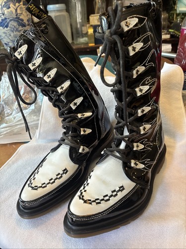 Martens sukey white black - dr,