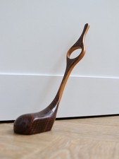 Wooden Golf Club Wine Bottle