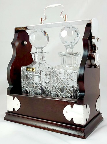 Decanter swing top tantalus - decanter,