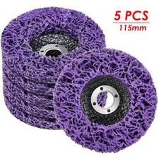 5PCS 115mm Poly Strip Wheel