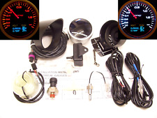 RSR Boost Pressure Gauge 4 in 1 Oil Pressure Oil Temperature Boost Gauge Volt 60 Instrument