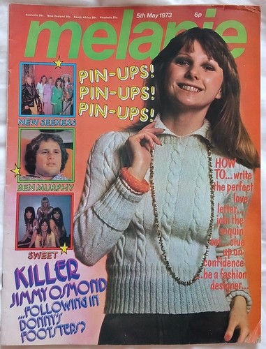 Melanie magazine may - may, 1973