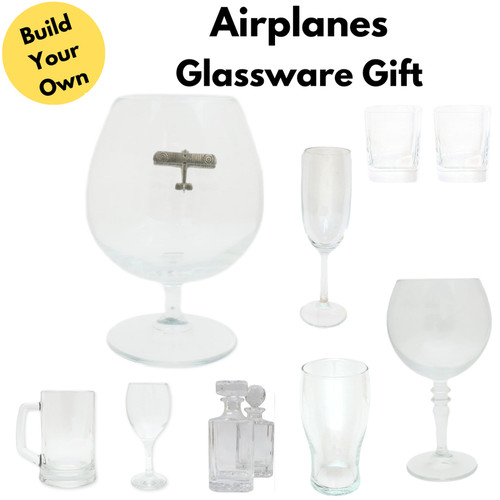 Airplanes drinking glasses - glasses, &