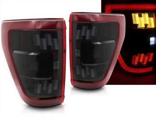 Full led tail lights - full, red